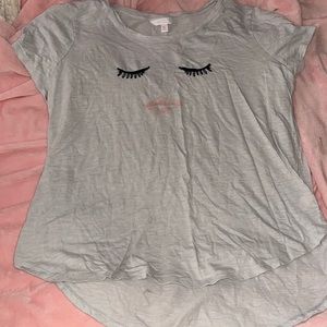Lauren Conrad Cute Face High-Low Tee